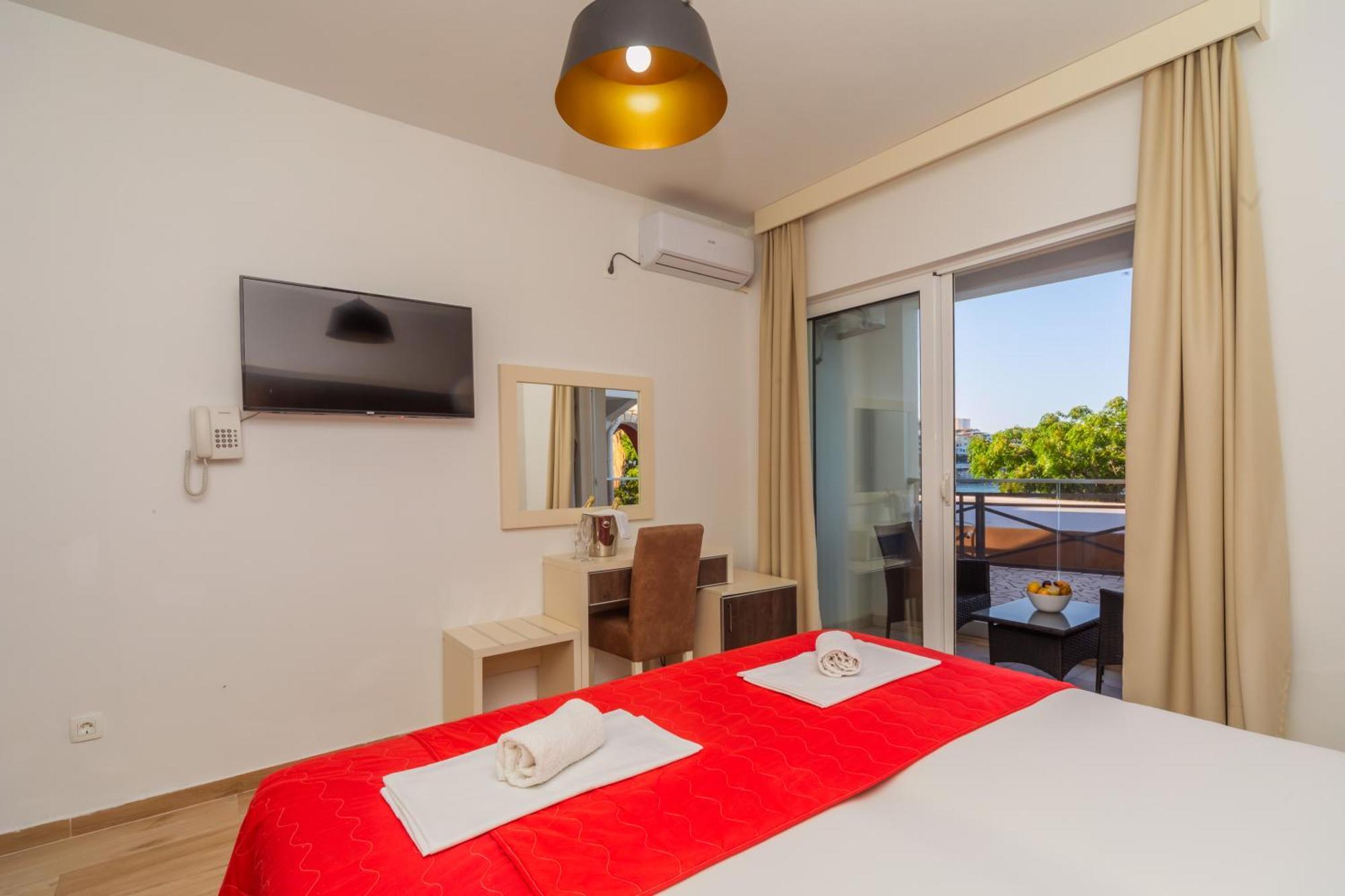 David Lux Beach Rooms Dobra Voda Exterior foto